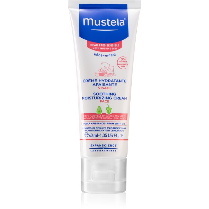 Mustela Bébé nyugtató és hidratáló krém gyermekeknek születéstől kezdődően 40 ml-Ár