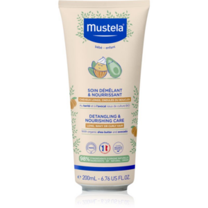 Mustela Detangling & Nourishing sampon gyermekeknek a könnyű kifésülésért 200 ml
