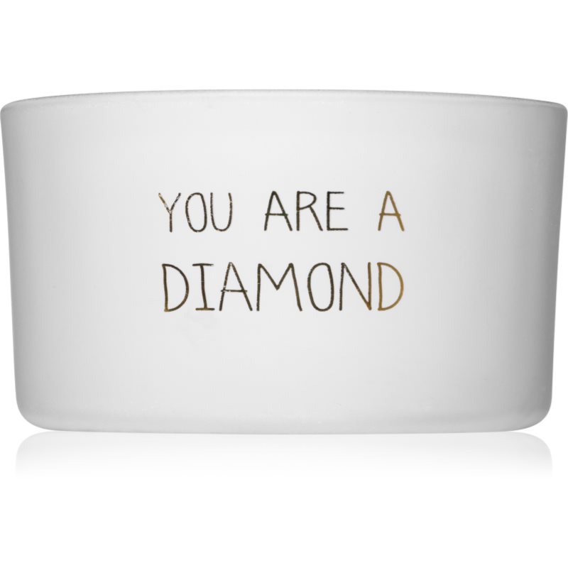 My Flame Amber's Secret You Are A Diamond illatgyertya fa kanóccal 9x5 cm