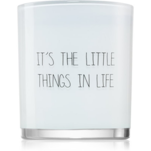 My Flame Fresh Cotton It's The Little Things In Life illatgyertya 8x9 cm-Ár