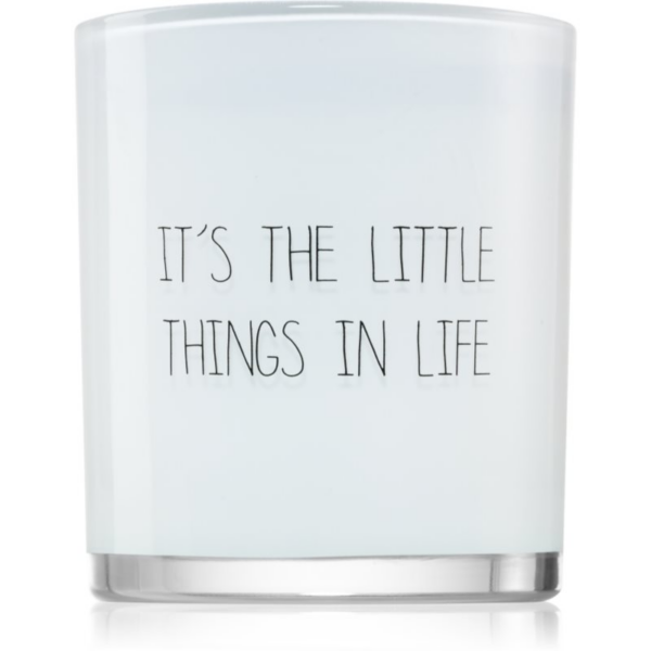 My Flame Fresh Cotton It's The Little Things In Life illatgyertya 8x9 cm-Ár