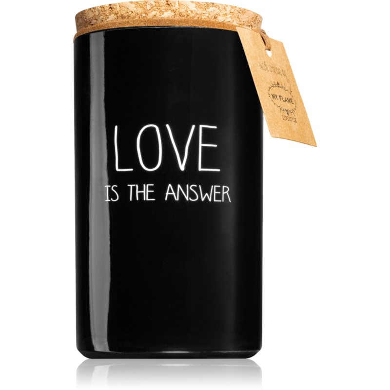 My Flame Warm Cashmere Love Is The Answer illatgyertya 7x12 cm