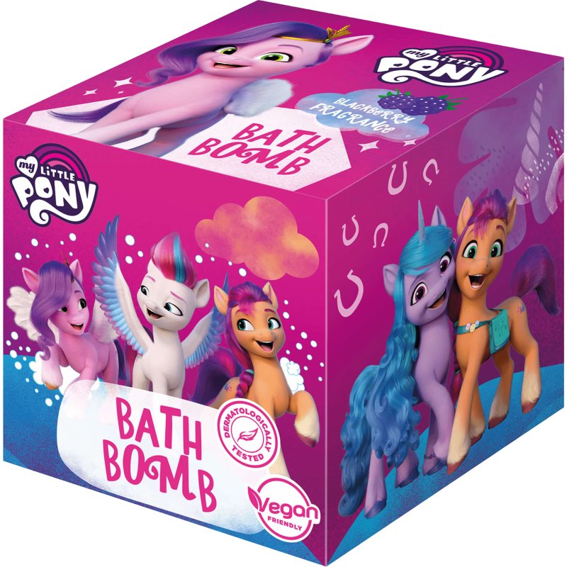 My Little Pony Bath Bomb pezsgő fürdőgolyó blackberry 165 g-ár