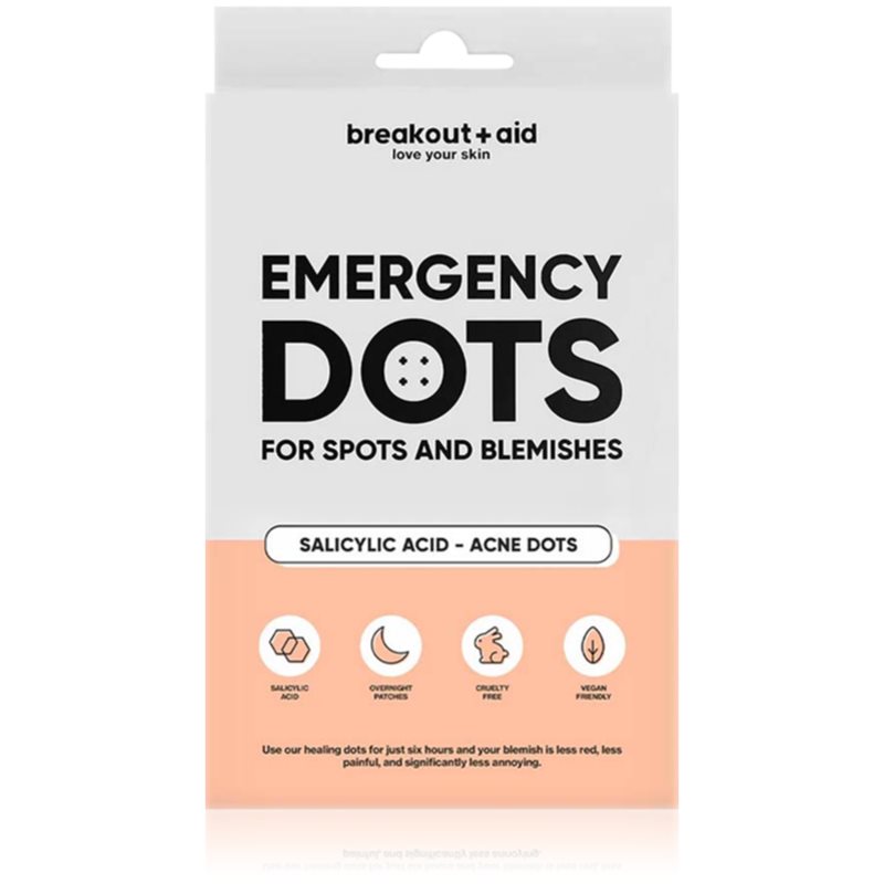 My White Secret Breakout + Aid Emergency Dots helyi ápolás pattanások ellen az arcra