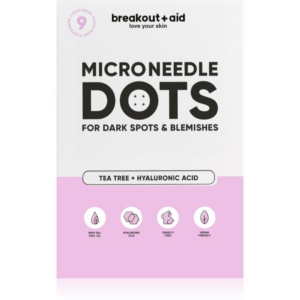 My White Secret Breakout + Aid Microneedle Dots helyi ápolás mikrotűkkel a pattanások utáni sötét foltokra 9 db-Ár