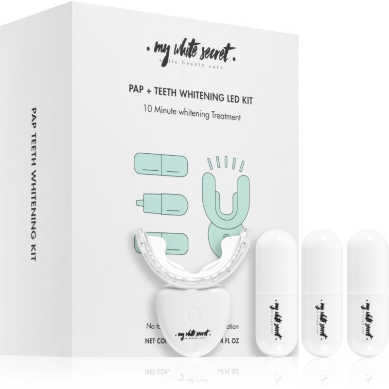 My White Secret Whitening LED Kit fogfehérítő szett-Ár