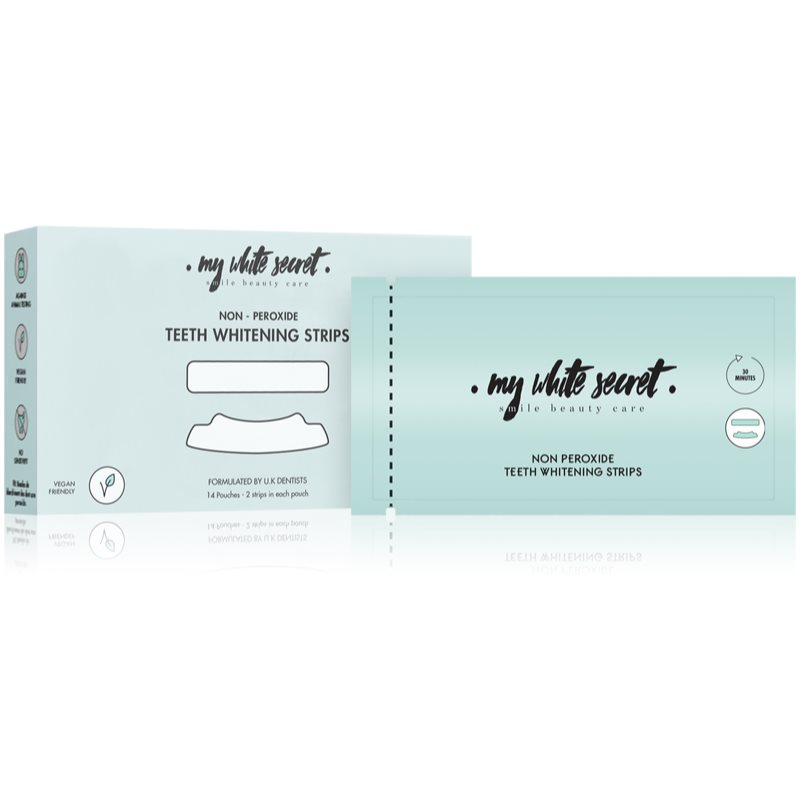 My White Secret Whitening Strips fehérítő fogselyem 14 db-Eredeti