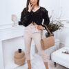 NADIEN Ladies Beige Trousers Dstreet