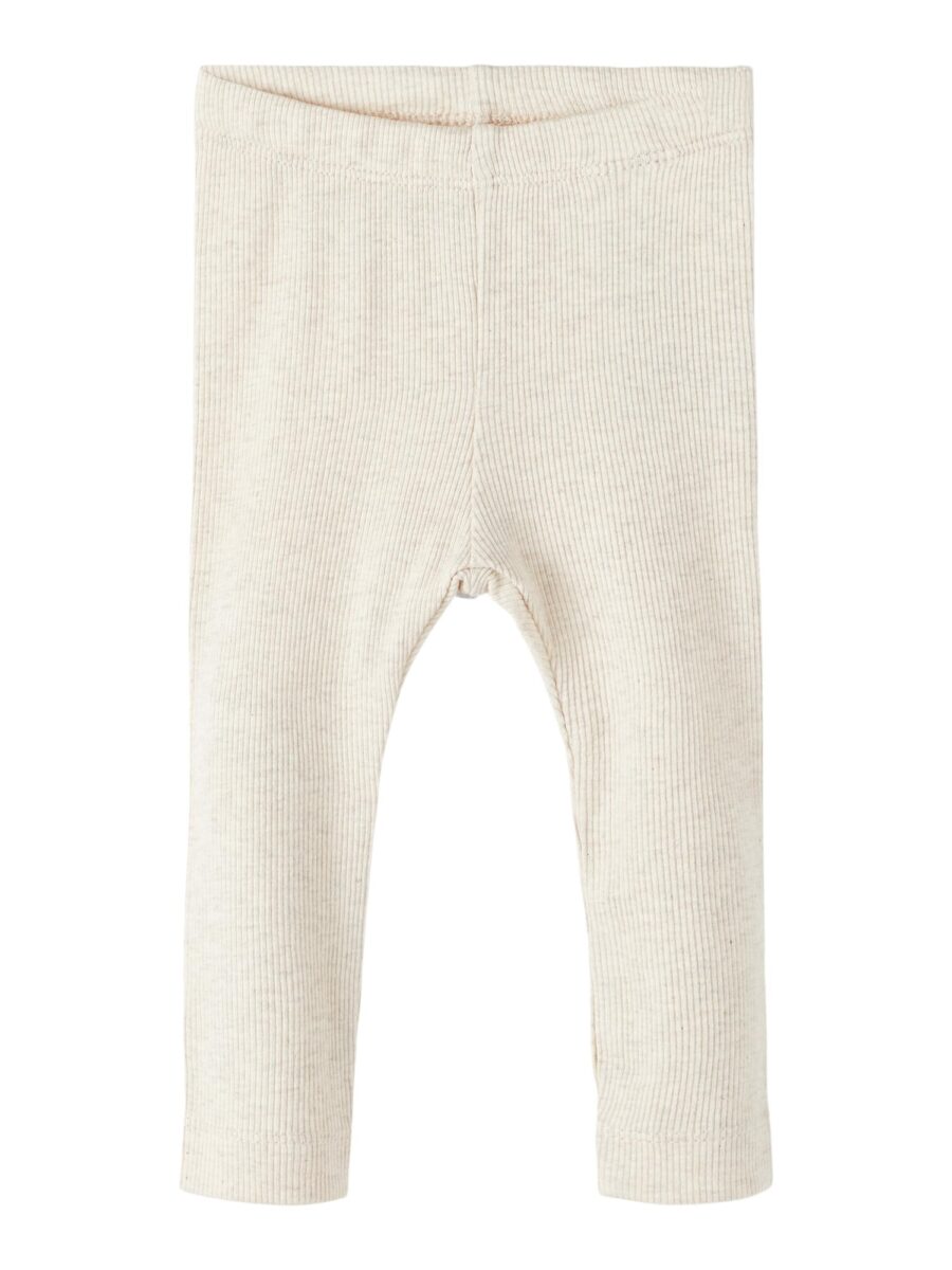 NAME IT Leggings 'Kab'  fehér melír-hu
