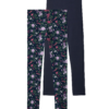 NAME IT Leggings 'VIVIAN'  zafir / fűzöld / világoslila / fukszia-Hungary