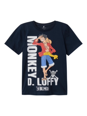 NAME IT Póló 'NKMNate Onepiece'  világoskék / sötétkék / pasztellpiros / fehér-Ár