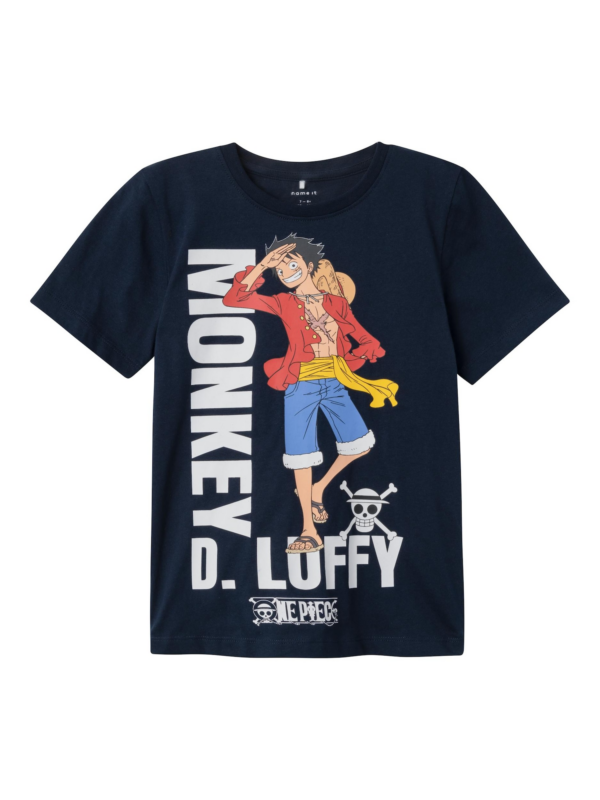 NAME IT Póló 'NKMNate Onepiece'  világoskék / sötétkék / pasztellpiros / fehér-Ár