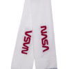 NASA scarf Knitted wht/blue/red