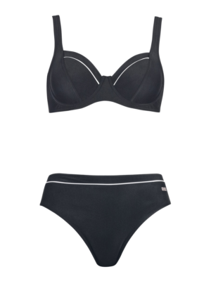NATURANA Bikini  fekete / fehér-Hungary