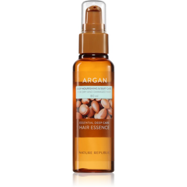 NATURE REPUBLIC Argan Essential Deep Care Hair Essence hidratáló esszencia a károsult hajra 80 ml-Ár