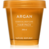 NATURE REPUBLIC Argan Essential Deep Care Hair Pack hidratáló és tápláló maszk a károsult hajra 200 ml-Ár