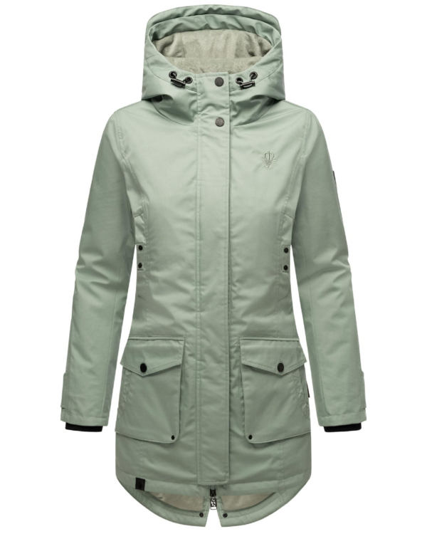 NAVAHOO Átmeneti parka 'Brinjaa'  menta-Ár