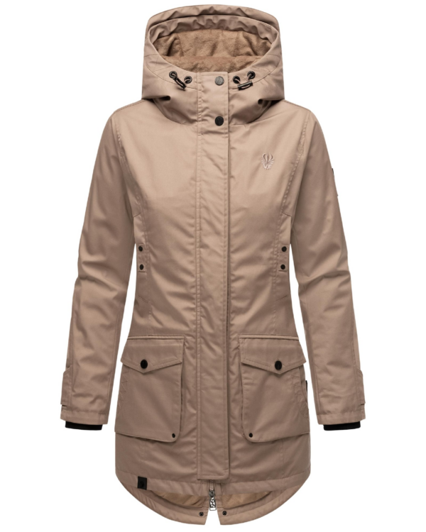 NAVAHOO Átmeneti parka 'Brinjaa'  taupe-Ár