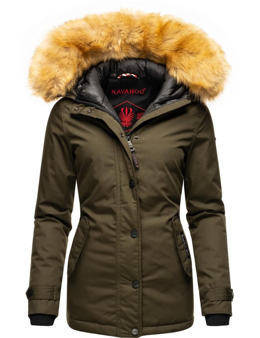 NAVAHOO Téli dzseki 'Laura'  khaki-hu