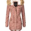 NAVAHOO Téli parka 'La Viva'  rózsa-hu