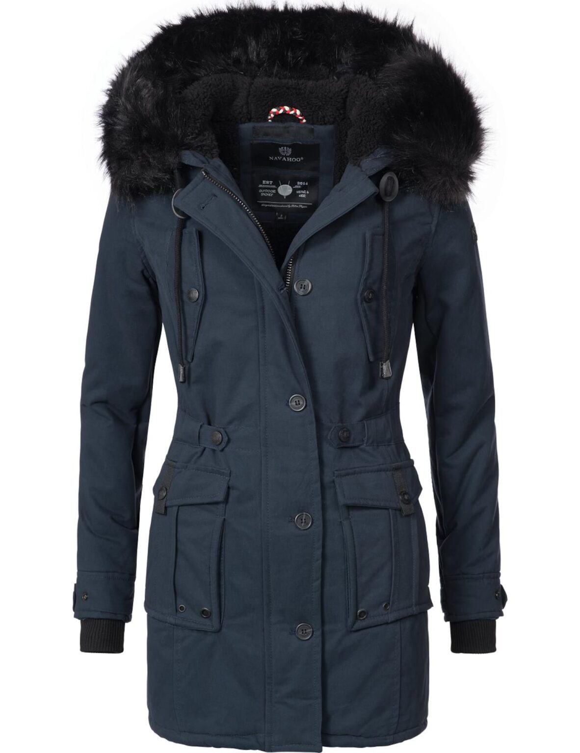 NAVAHOO Téli parka 'Luluna'  éjkék