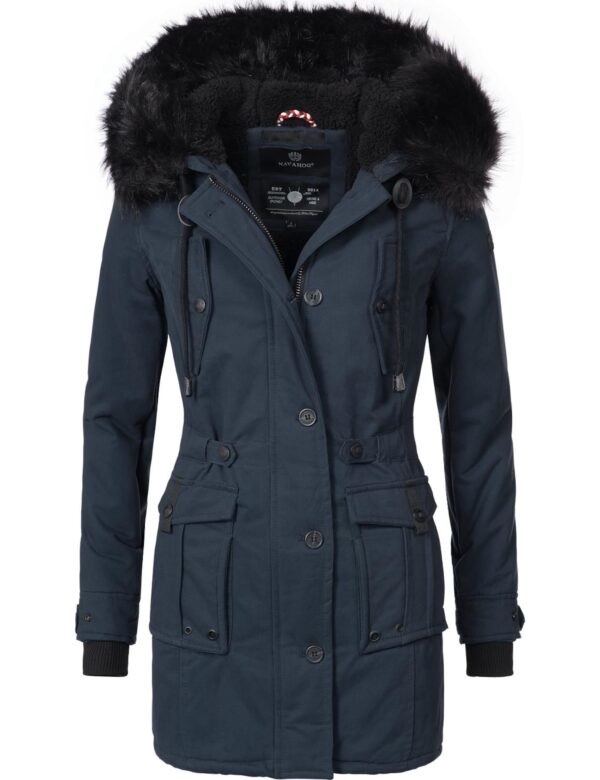 NAVAHOO Téli parka 'Luluna'  éjkék