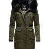 NAVAHOO Téli parka 'Luluna'  olíva-hu