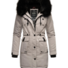 NAVAHOO Téli parka 'Luluna'  szürke / fekete-Hungary