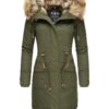 NAVAHOO Téli parka 'Rosinchen'  khaki