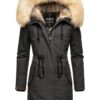 NAVAHOO Téli parka  antracit-hu