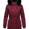 NAVAHOO Téli parka  bordó-hu
