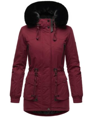 NAVAHOO Téli parka  bordó-hu