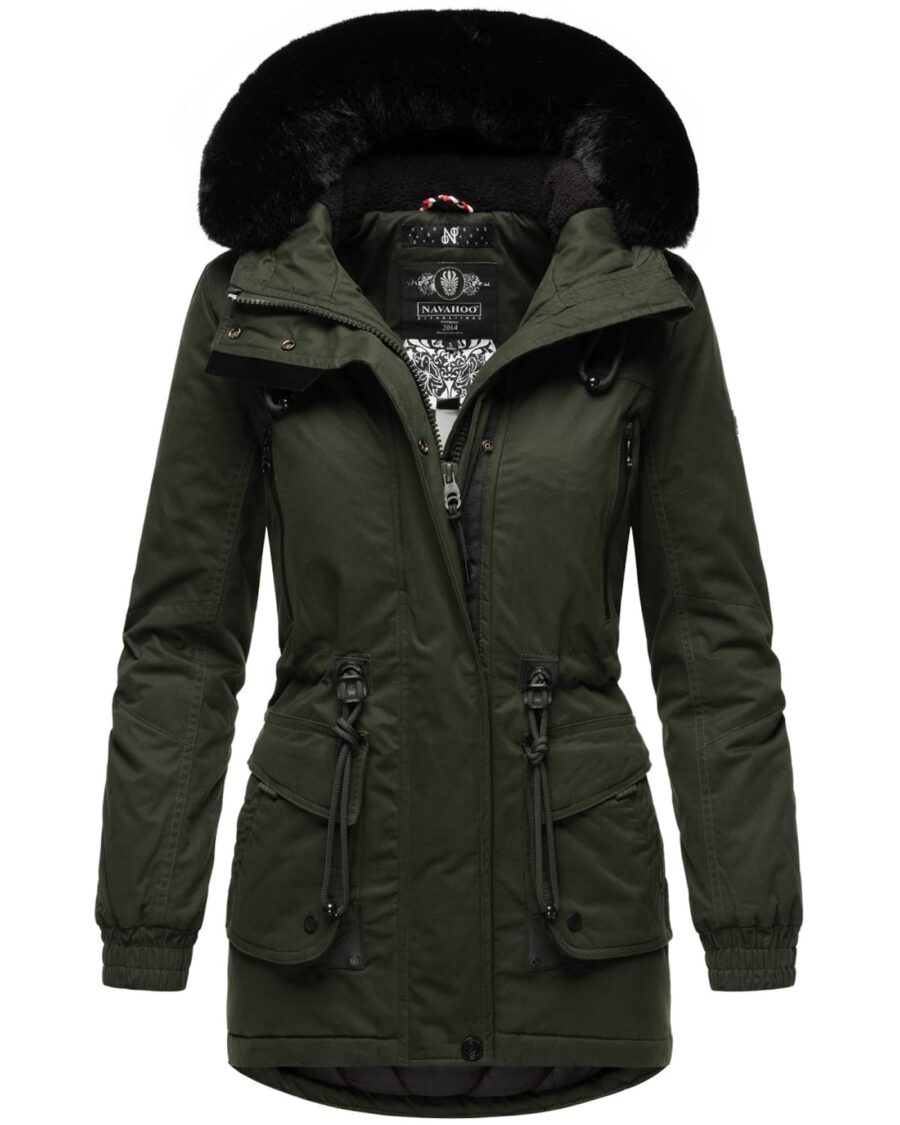 NAVAHOO Téli parka  olíva-hu