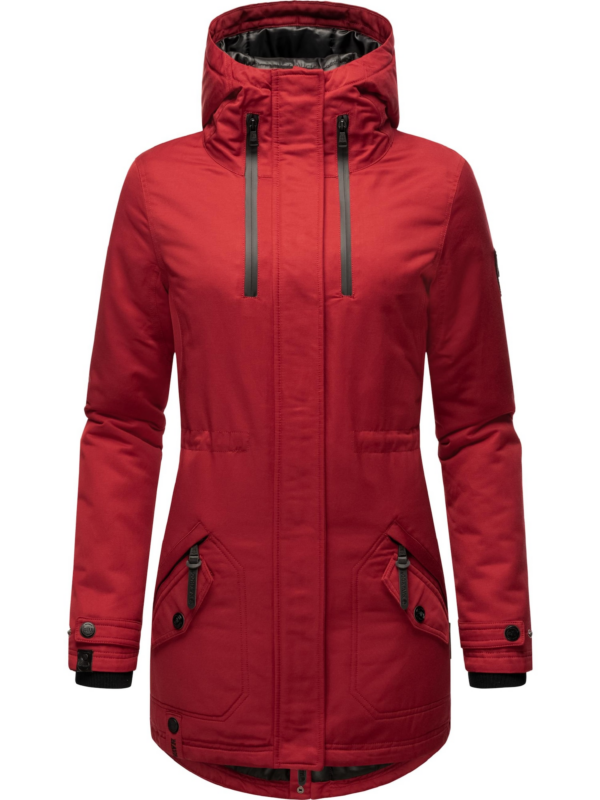 NAVAHOO Téli parka  piros-Hungary
