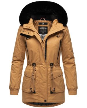 NAVAHOO Téli parka  teveszín / fekete-hu