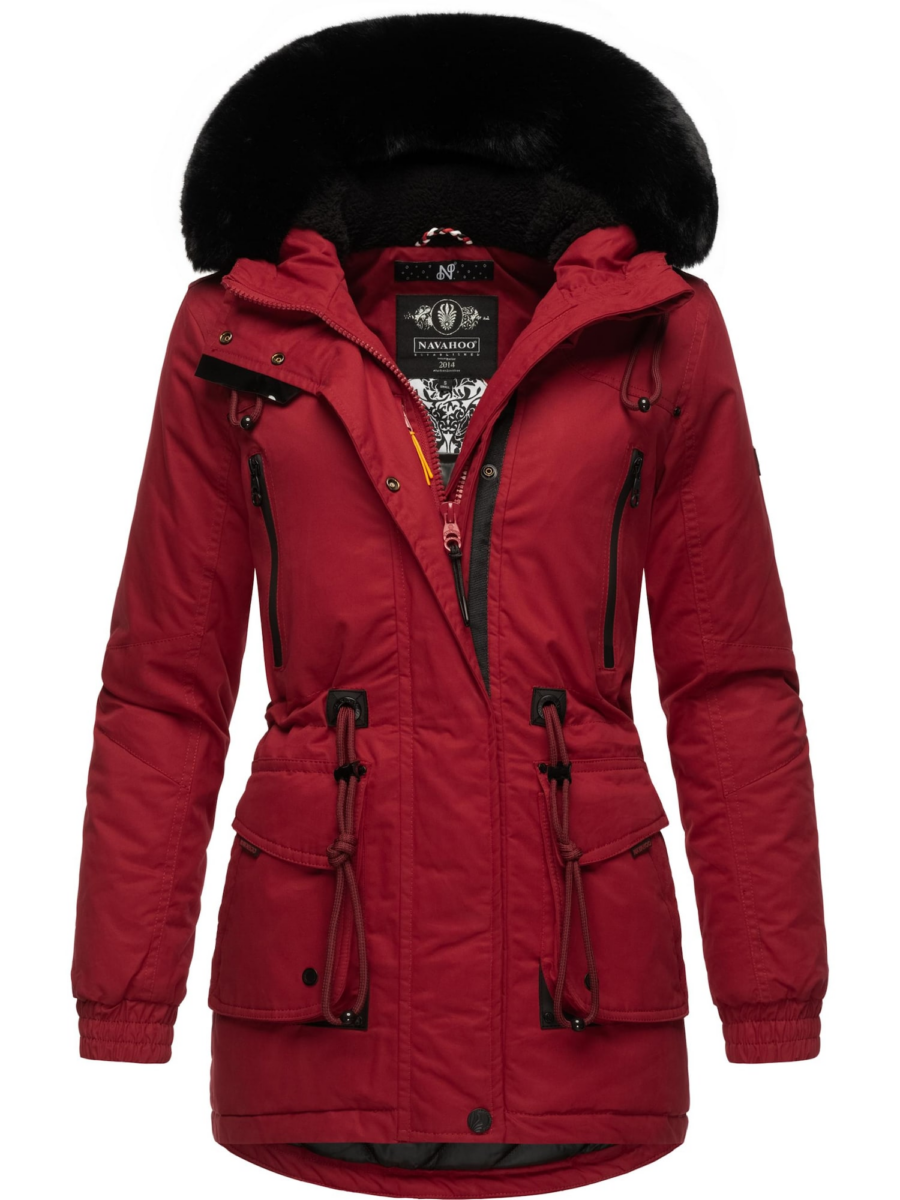 NAVAHOO Téli parka  vérvörös / fekete-Hungary