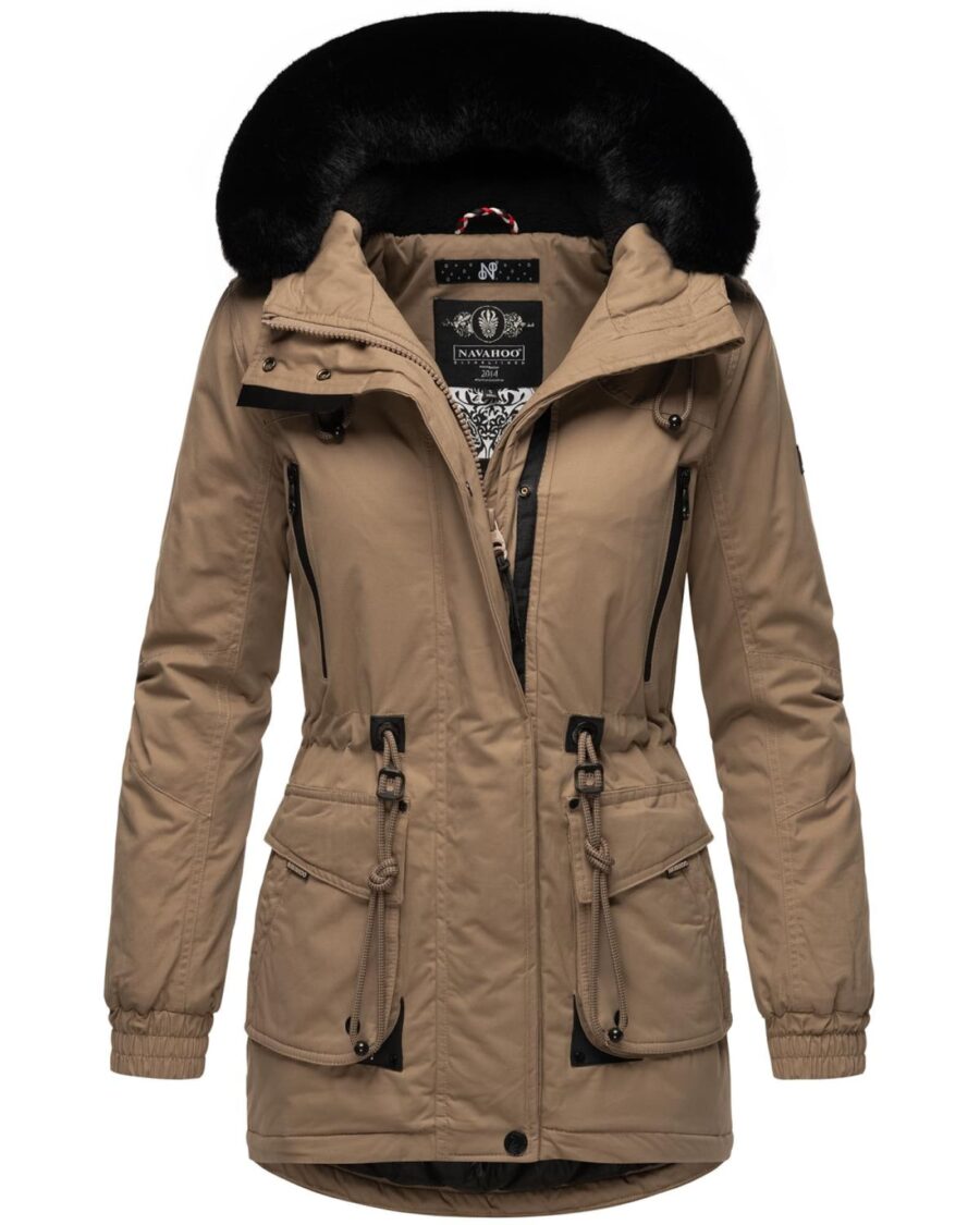 NAVAHOO Téli parka  világosbarna-hu