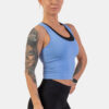 NEBBIA Sports slim-fit crop tank top