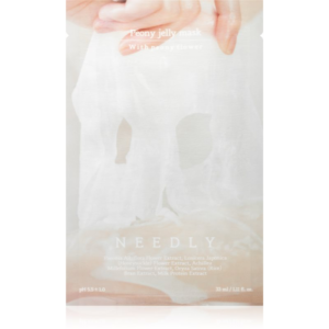 NEEDLY Peony Jelly Mask fehérítő gézmaszk hidratáló hatással 33 ml-Ár