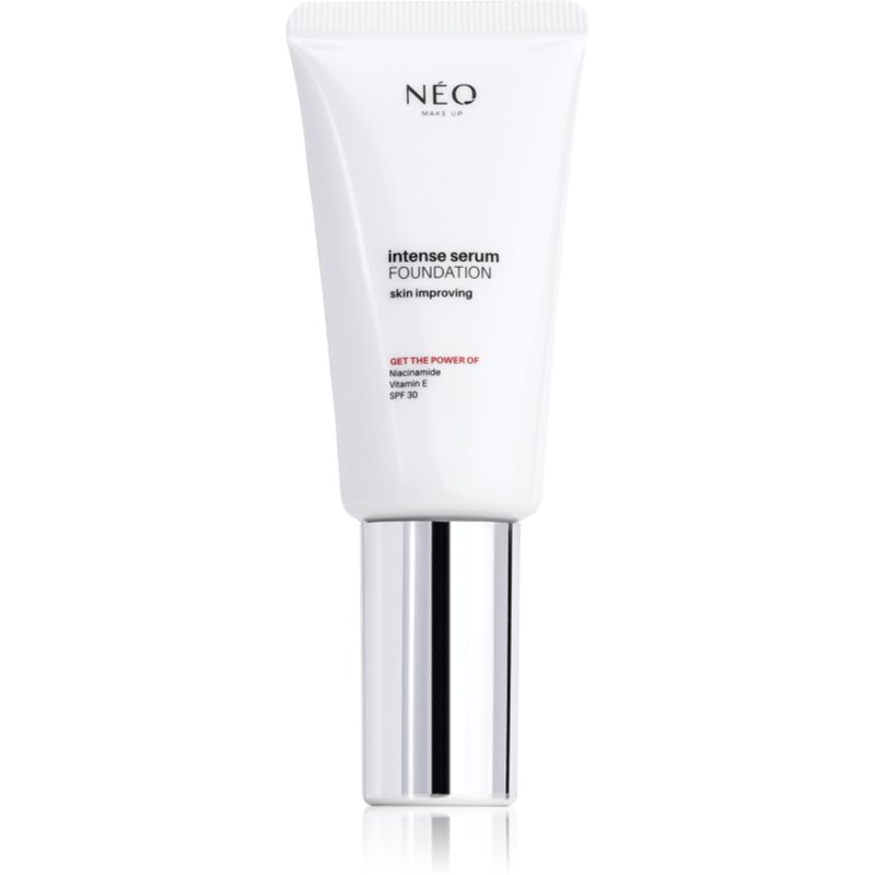NEO MAKE UP Intense Serum Foundation könnyű alapozó SPF 30 árnyalat 01 Porcelain 30 ml-Ár