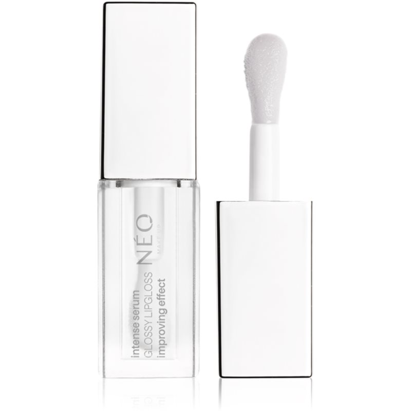 NEO MAKE UP Intense Serum Glossy Lipgloss tápláló szájfény árnyalat 01 Transparent 5 ml-Ár