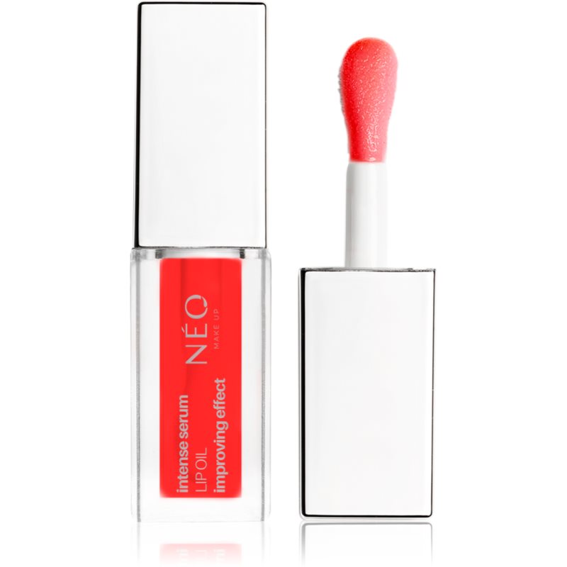 NEO MAKE UP Intense Serum Lip Oil tápláló olaj az ajkakra árnyalat 03 Strawberry 5 ml-Ár