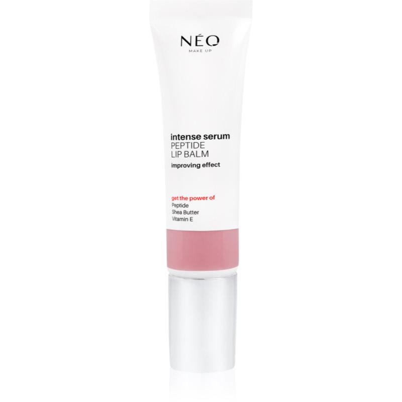 NEO MAKE UP Intense Serum Peptide Lip Balm intenzív ajakbalzsam peptidekkel árnyalat 02 Perfect Rose 10 ml