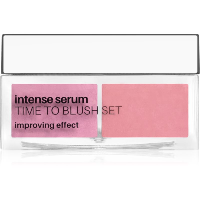 NEO MAKE UP Intense Serum Time To Blush Set púderes arcpír árnyalat 01 Pink 6 g-ár