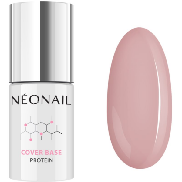 NEONAIL Cover Base Protein bázis lakk zselés műkörömhöz árnyalat Natural Nude 7