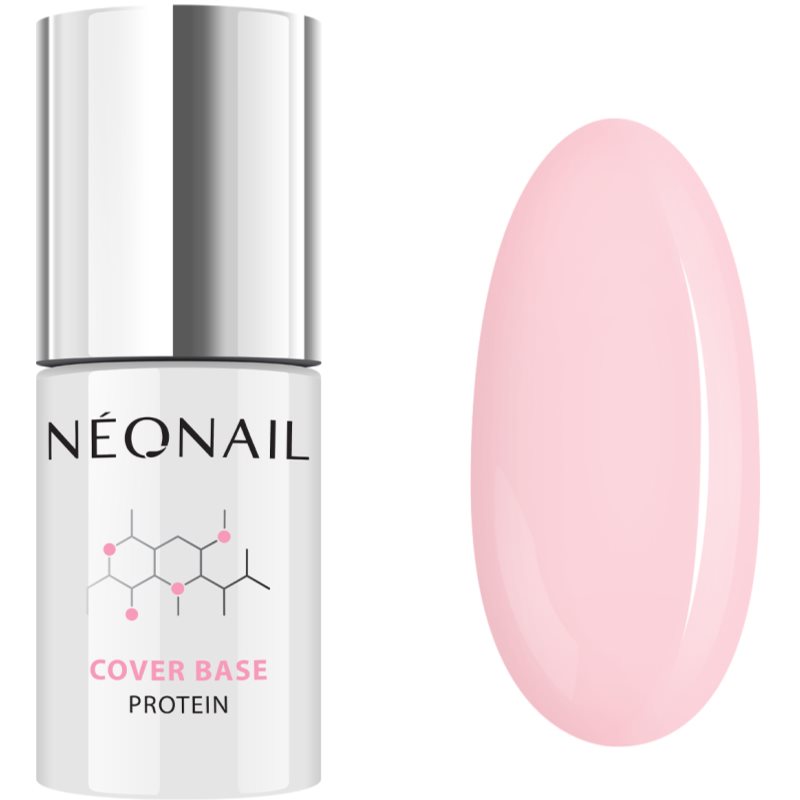 NEONAIL Cover Base Protein bázis lakk zselés műkörömhöz árnyalat Nude Rose 7