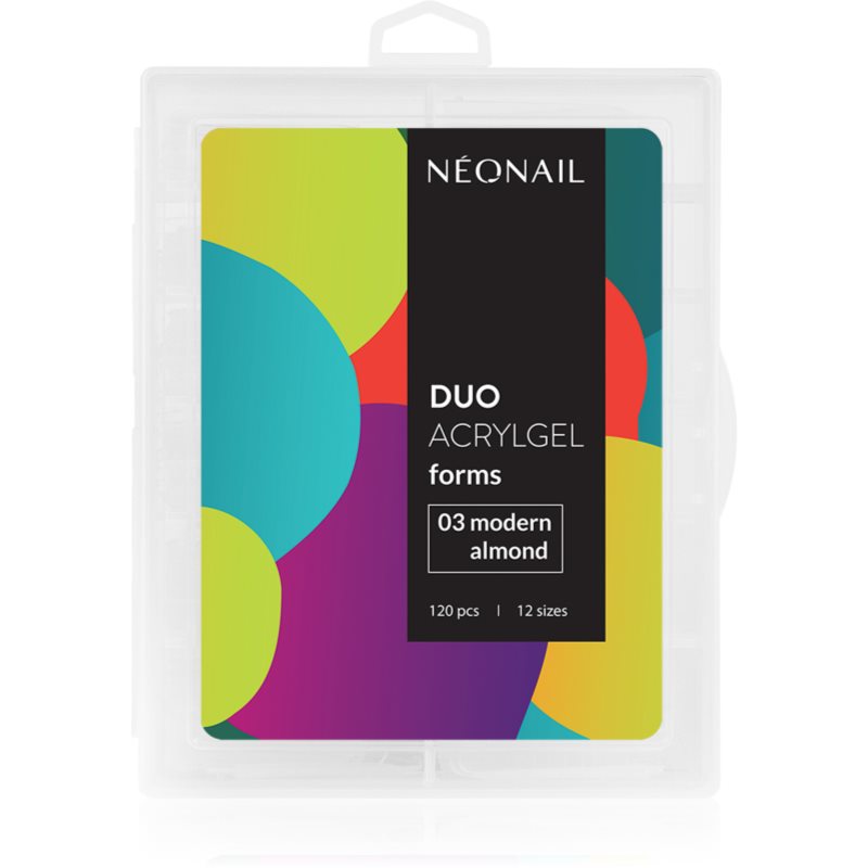 NEONAIL Duo Acrylgel Forms sablonok körmökre típus 03 Modern Almond 120 db-Ár