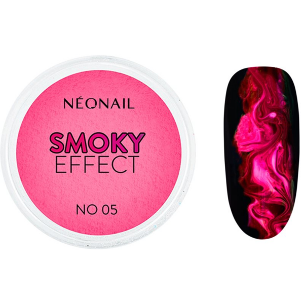 NEONAIL Effect Smoky színes púder körmökre szín No. 05 Pink 2 g