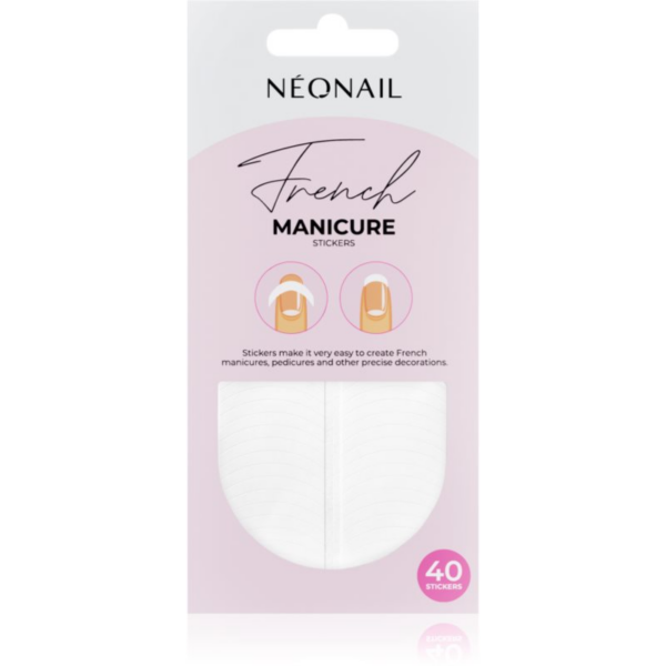 NEONAIL French Manicure Stickers körömmatrica típus 01 40 db