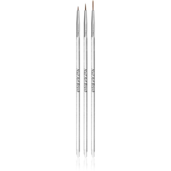NEONAIL Nail Art Brushes ecset szett körmökre 3 db-Ár